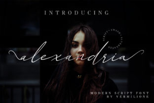 Alexandria Font: Modern Script for Web Design