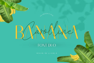 Banana Carolline Duo Font Review