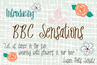 BBC Sensations: A Handwritten Font for Branding