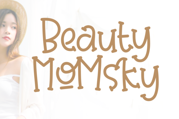 Beauty Momsky: A Whimsical Font for Playful Brands