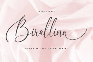Birallina: A Handwritten Font for Strong Branding