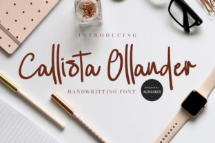 Callista Ollander: A Handwritten Font for Bold Campaigns
