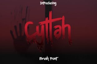 Cyttah: A Horror Font for High-Impact Campaigns