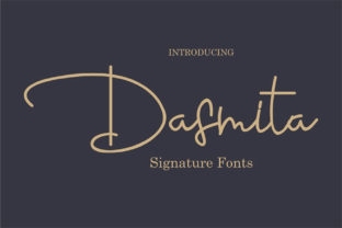 Dasmita Font: Bold Script for Crafters