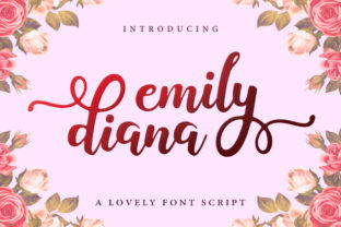 Emily Diana: A Handwritten Font for Small Business Branding