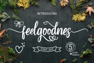 Feelgoodnes: A Modern Typeface for Digital Design
