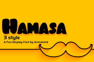 Hamasa: A Bold Handwritten Typeface for Editorial Design
