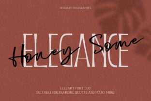 Honeysome Duo: A Modern Font for Web Design