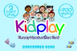 Kidplay Font: Whimsical Style for Makers