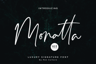 Monatta: A Bold Handwritten Font for Makers