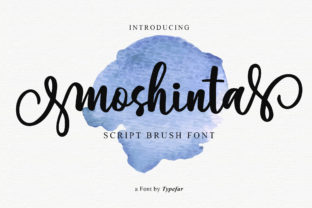Moshinta: A Handwritten Typeface for Editorial Design