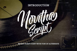 Novitha Font: A Handwritten Typeface for Makers