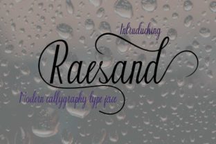 Raesand Font: Elevate Your Brand Identity