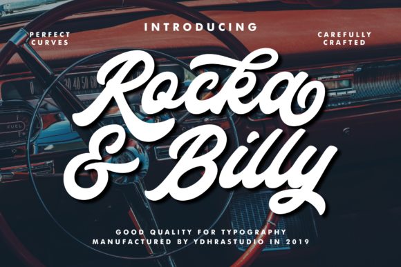 Rocka Billy: The Handwritten Font for Bold Branding