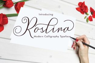 Roslina: A Romantic Script Font for Branding