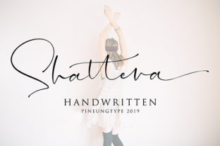 Shattera Typeface for Editorial Design