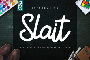 Slait: A Handwritten Font for Modern Web Design