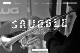 Srubble Font Review: Modern Display Type for Web