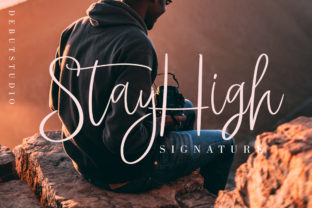 Stay High Font Review for Campaign Design