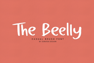 The Beelly Font: A Chunky Handwritten Typeface Review