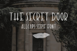 The Secret Door Font: Bold Handwritten Style