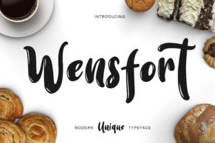 Wensfort: A Playful Handwritten Font for Branding